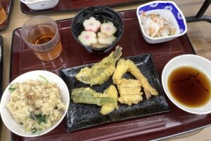 天ぷら＆炊き込みご飯🍴