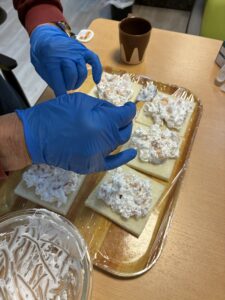 サンドイッチパーティーでおやつ☆